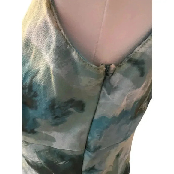 JONATHAN MARTIN STUDIOS 100% SILK MIDI HALTER DRESS SIZE 6 - Picture 7 of 12